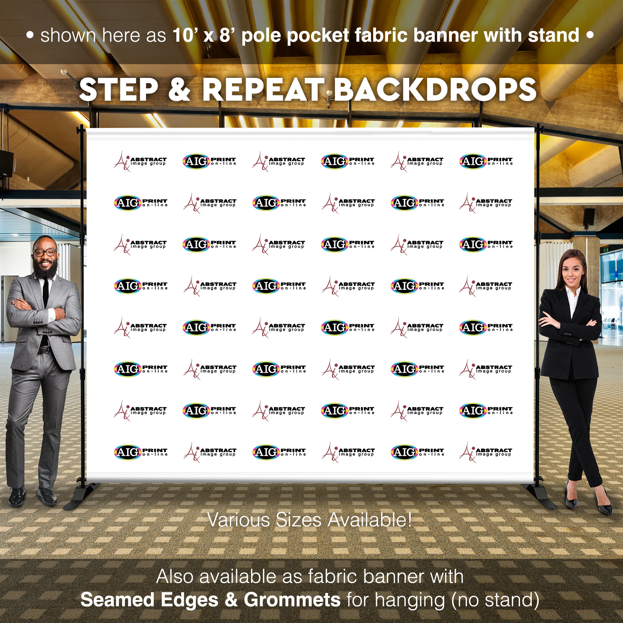 Step & Repeat Photo Backdrop