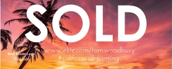 Vinyl Banner - Real Estate - Sold - Custom Tropical Sunset
