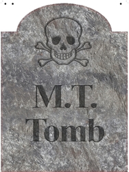 Tombstone MTTomb-Small 12" x 18"