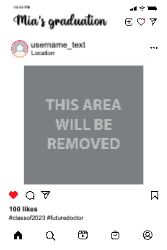 Instagram Selfie Frame - 24x36