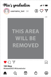 Instagram Selfie Frame - 12x18