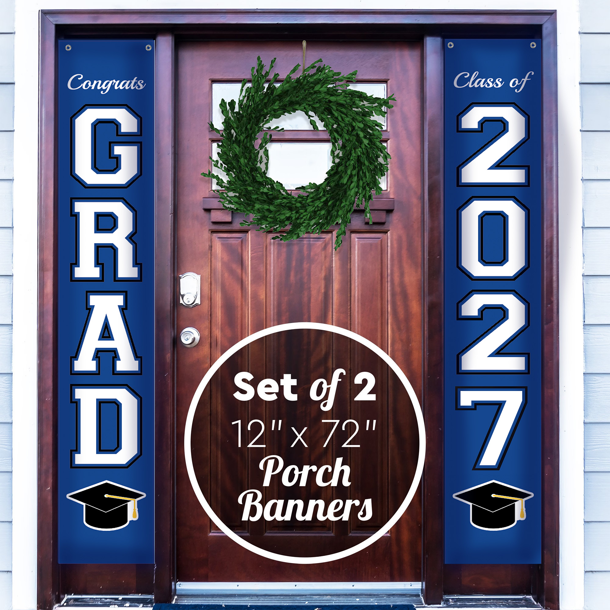 Congrats Grad Vertical Banners