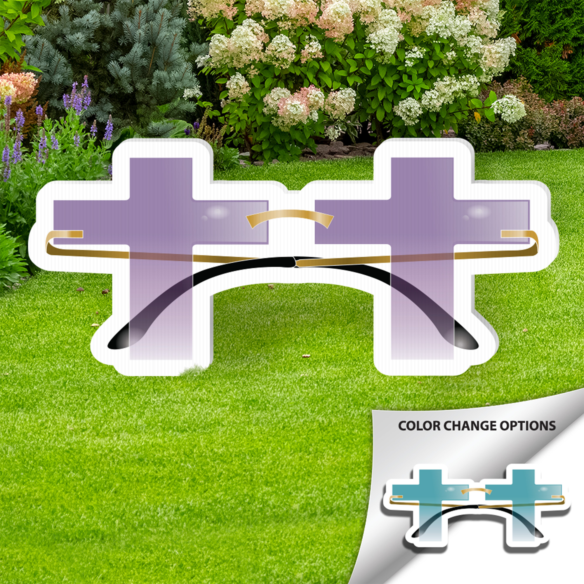 Cross Shaped Sunglasses Prop