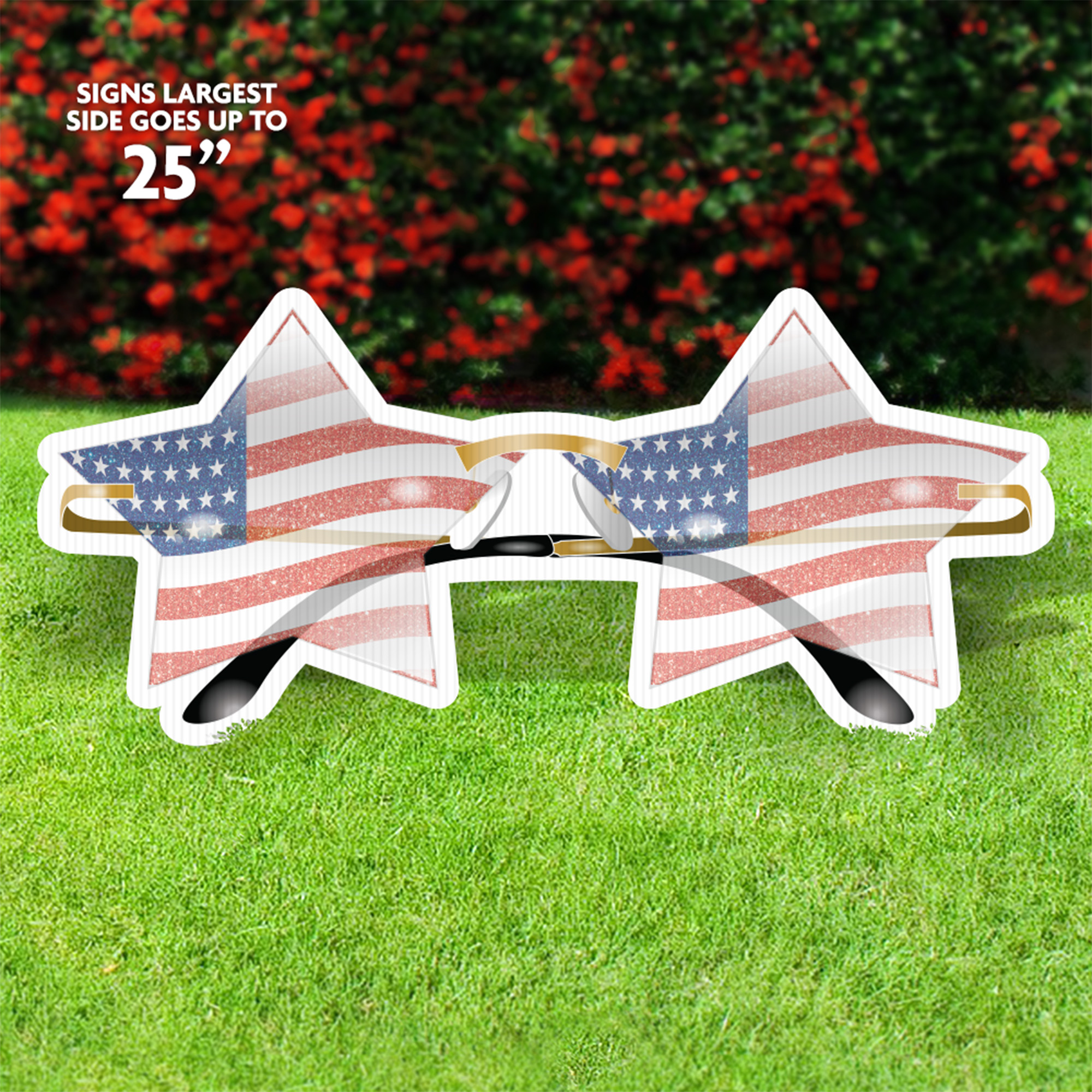 American Flag Sunglasses Prop