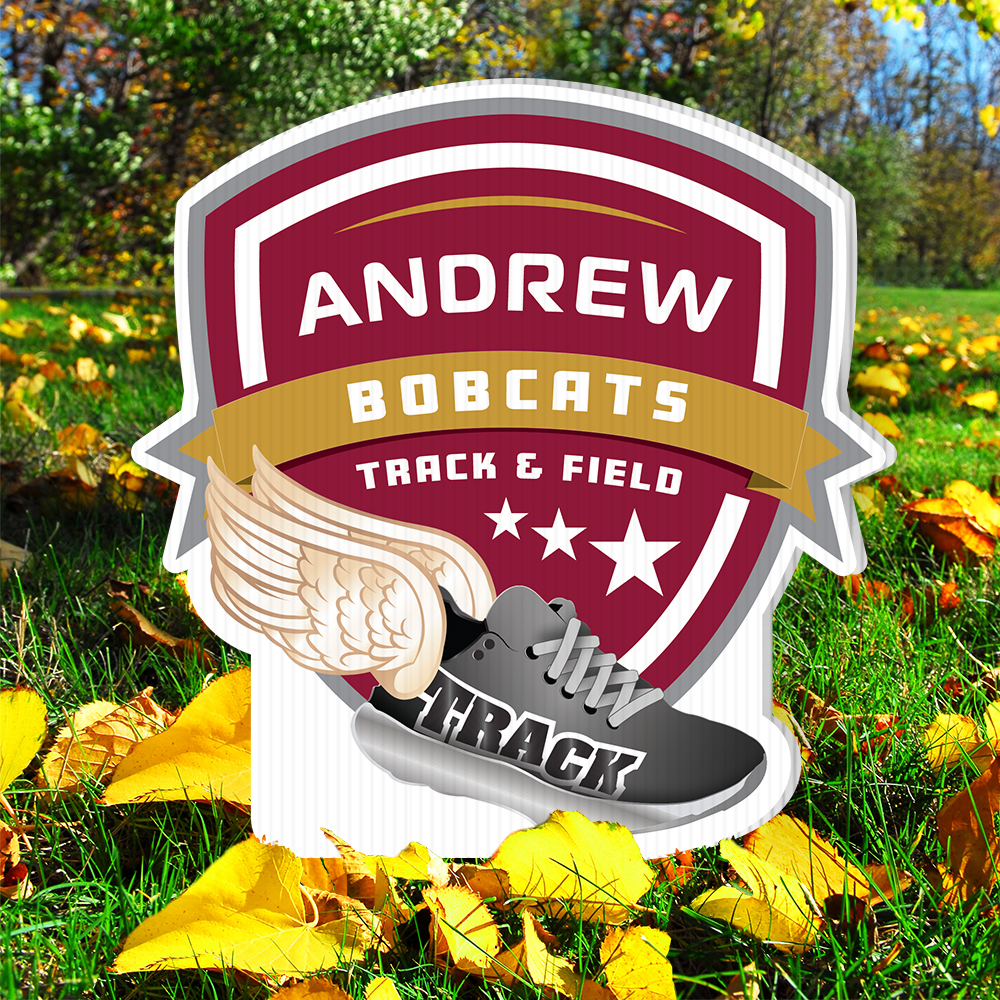 Track Team Yard Decoration