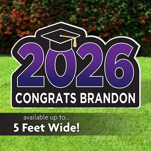 2026 Graduation Year Yard Sign