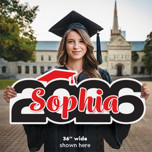 2026 Graduation Personalized Photo Prop