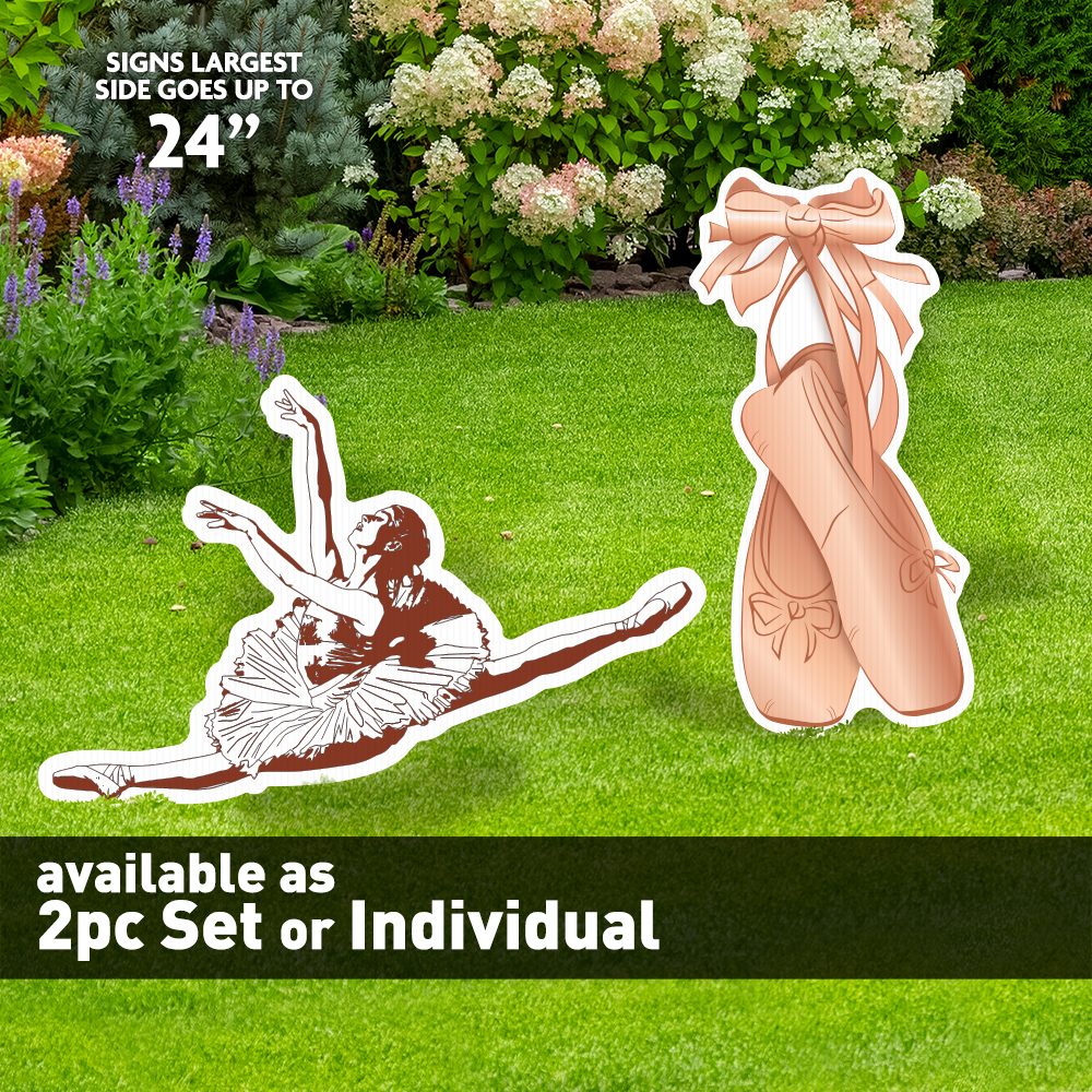 Ballet Dance Lawn & Photo Prop