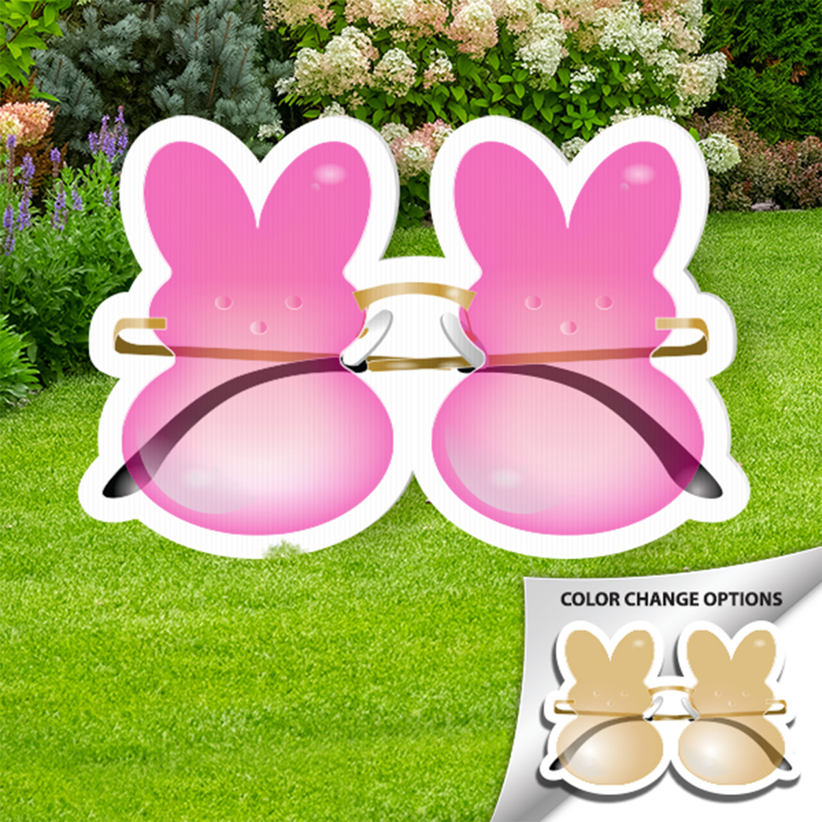 Bunny Shaped Sunglasses Prop