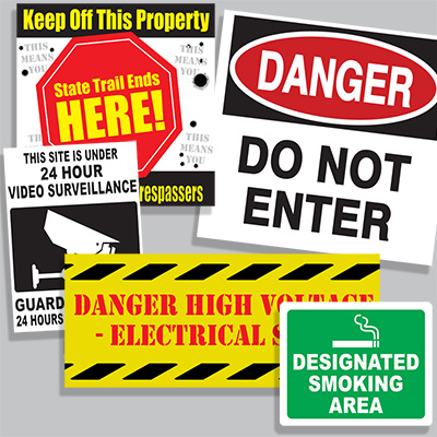 Plastic & PVC Signs