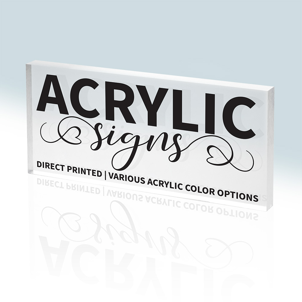 Acrylic Signs Acrylic Wall Sign