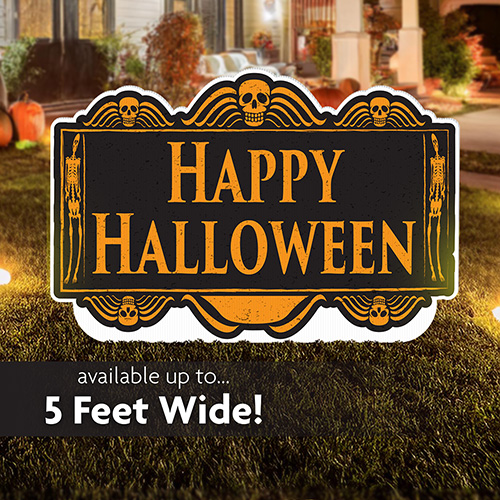 Betelgeuese Gravestone Halloween Lawn Sign