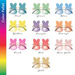 Bunny Shaped Sunglasses Color Chart