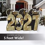 New Year Disco 2027 Gold