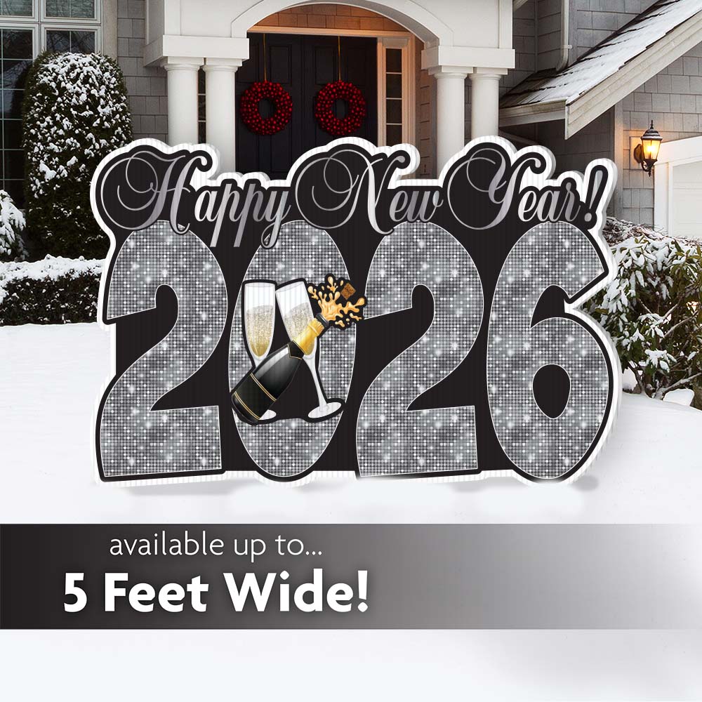 New Year Disco 2026 Silver