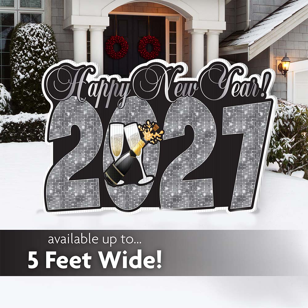 New Year Disco 2027 Silver