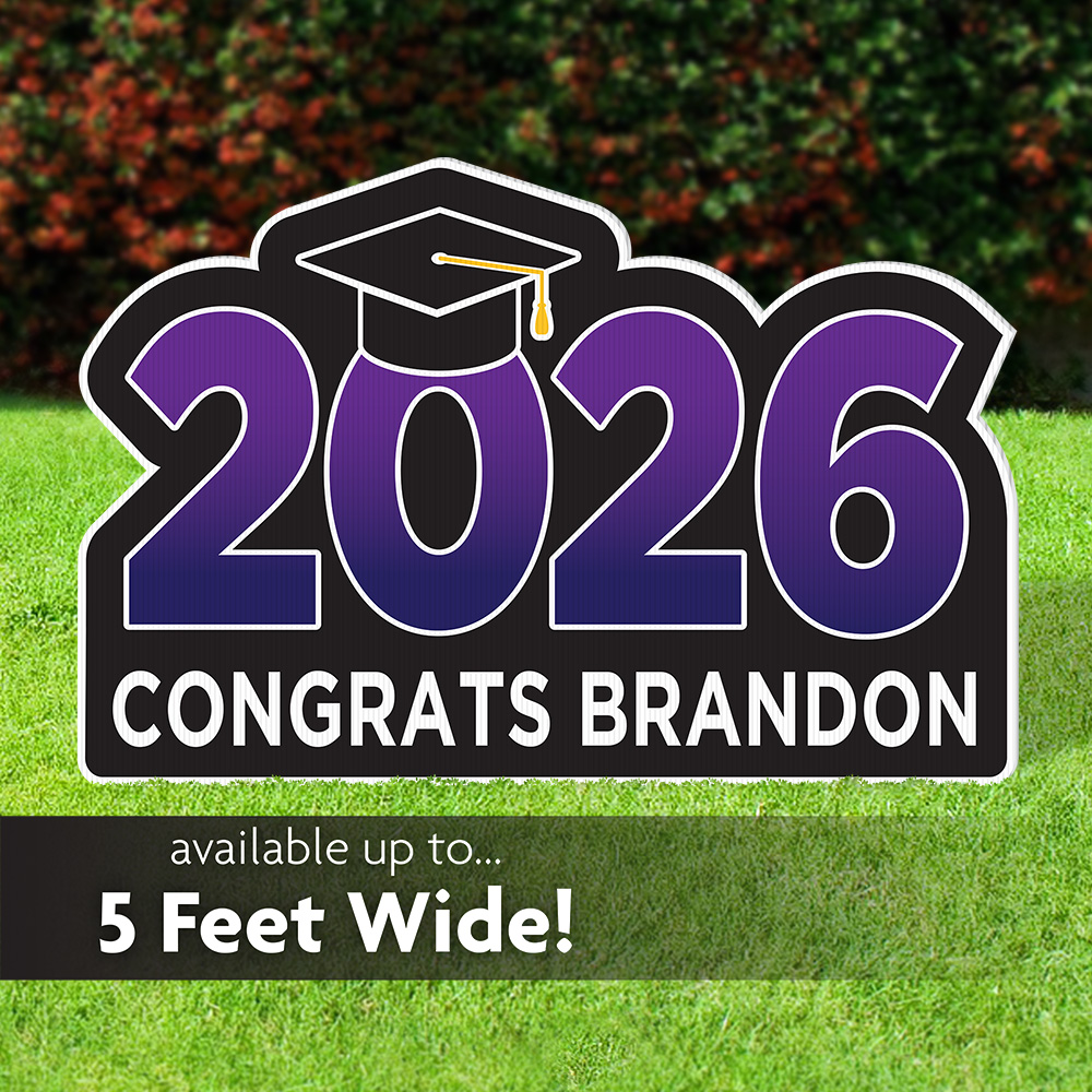 2026 Graduation Year Yard Sign 1