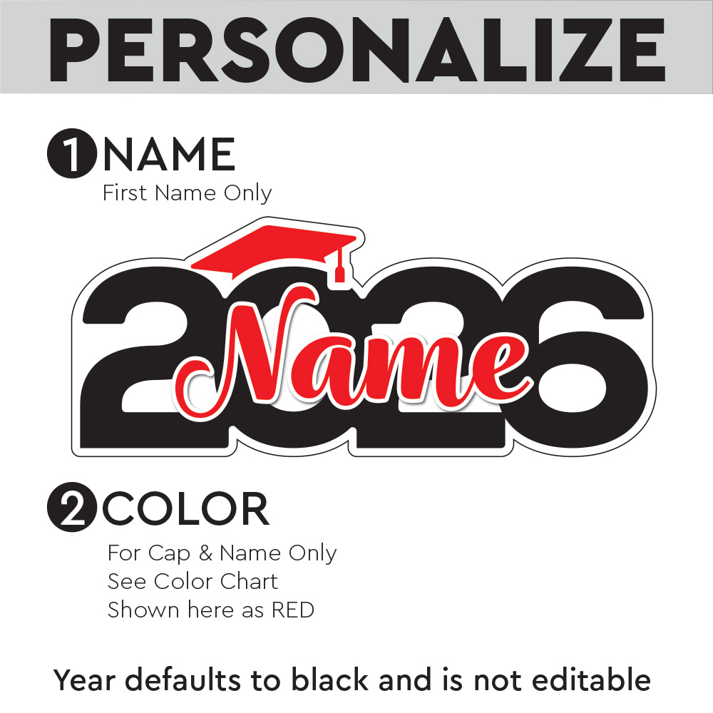 2026 Graduation Personalized Photo Prop 2