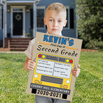 Foam Board Sign - Back to School