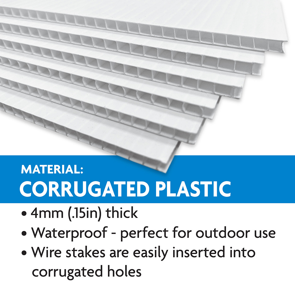 corrugated plastic