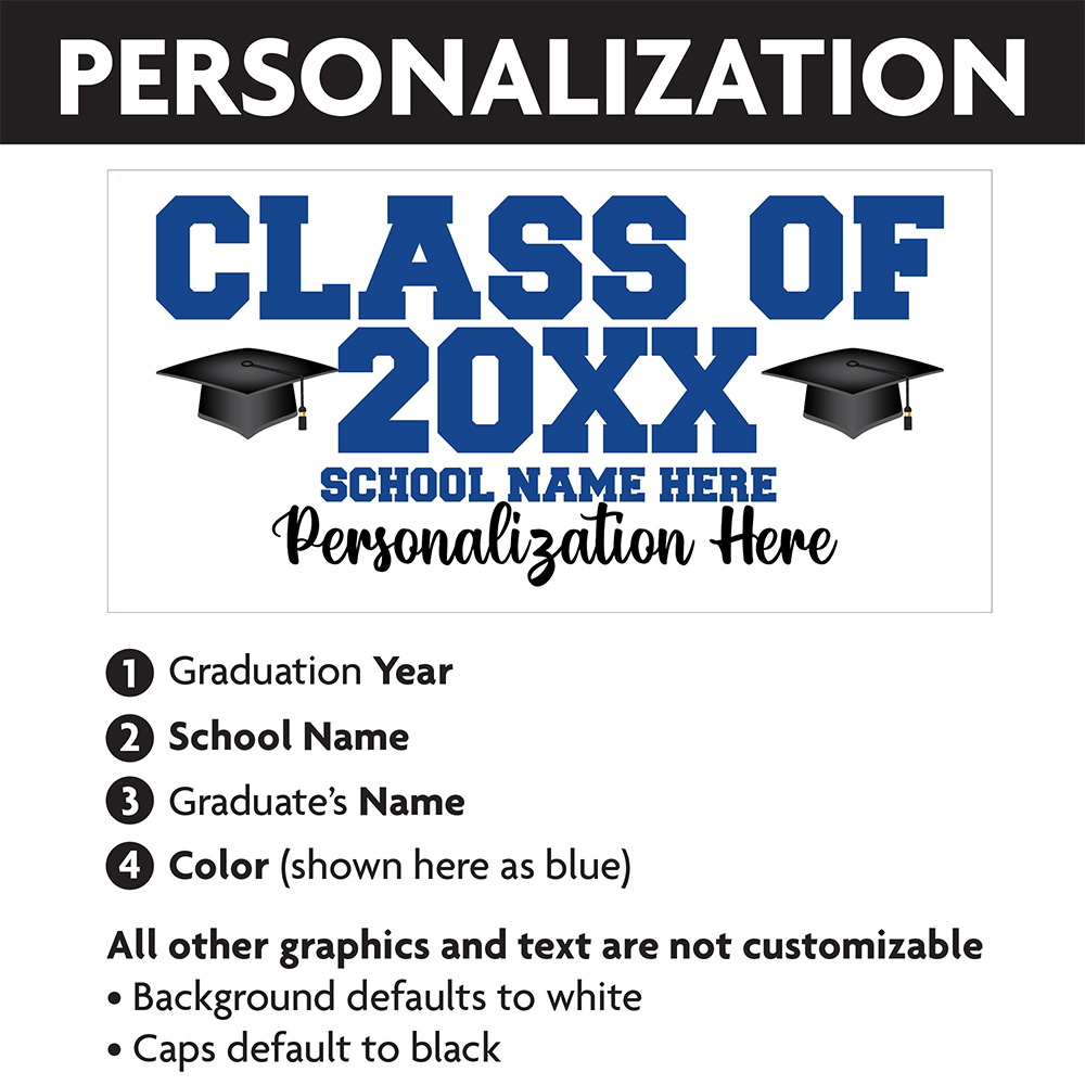 Class of 2026 Congratulations Graduation banner 2