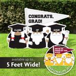 Gnome With Grad Pennant Sign 1