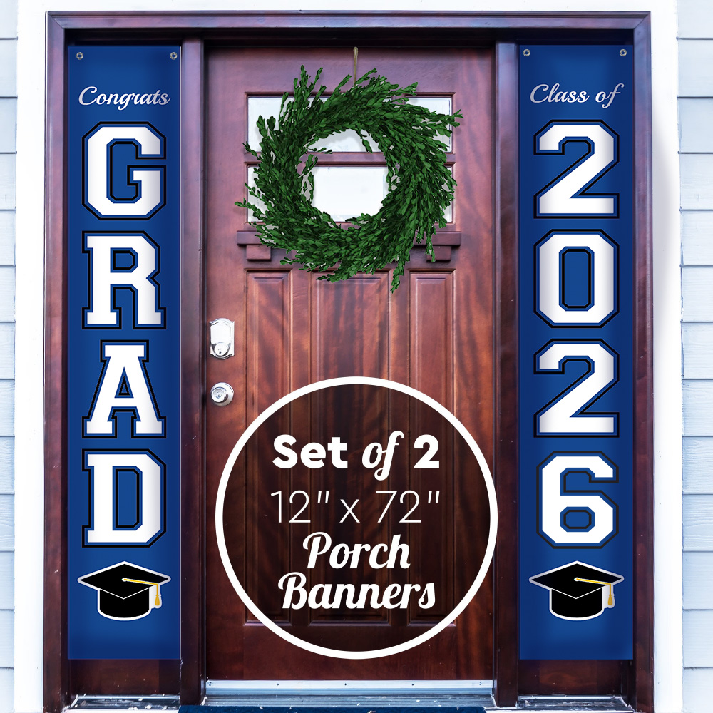 Congrats Grad Vertical Banners 1