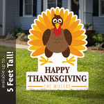 Personalized Happy Thanksgiving Outdoor Decoration