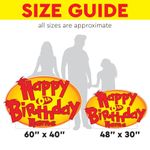 Summer Adventure Cartoon Birthday Lawn Sign 3