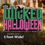 Wicked Witch Halloween Lawn Sign 1