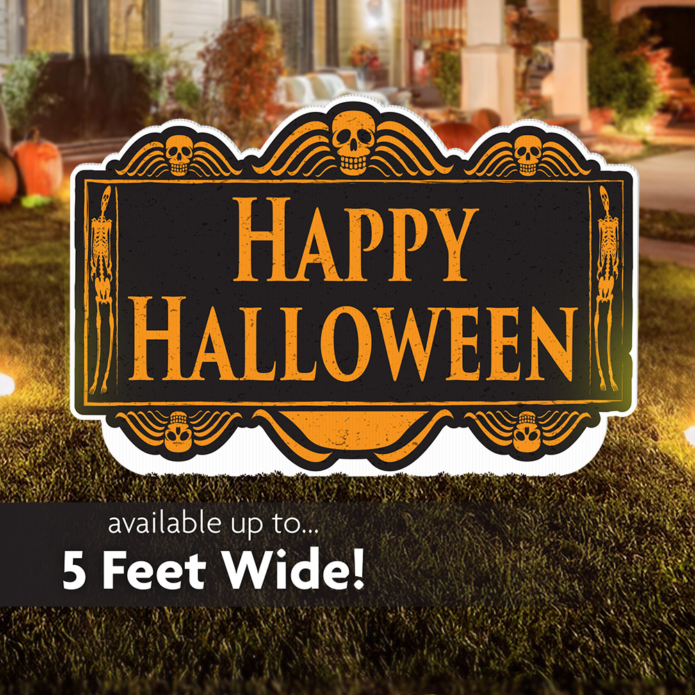Betelgeuese Gravestone Halloween Lawn Sign 1