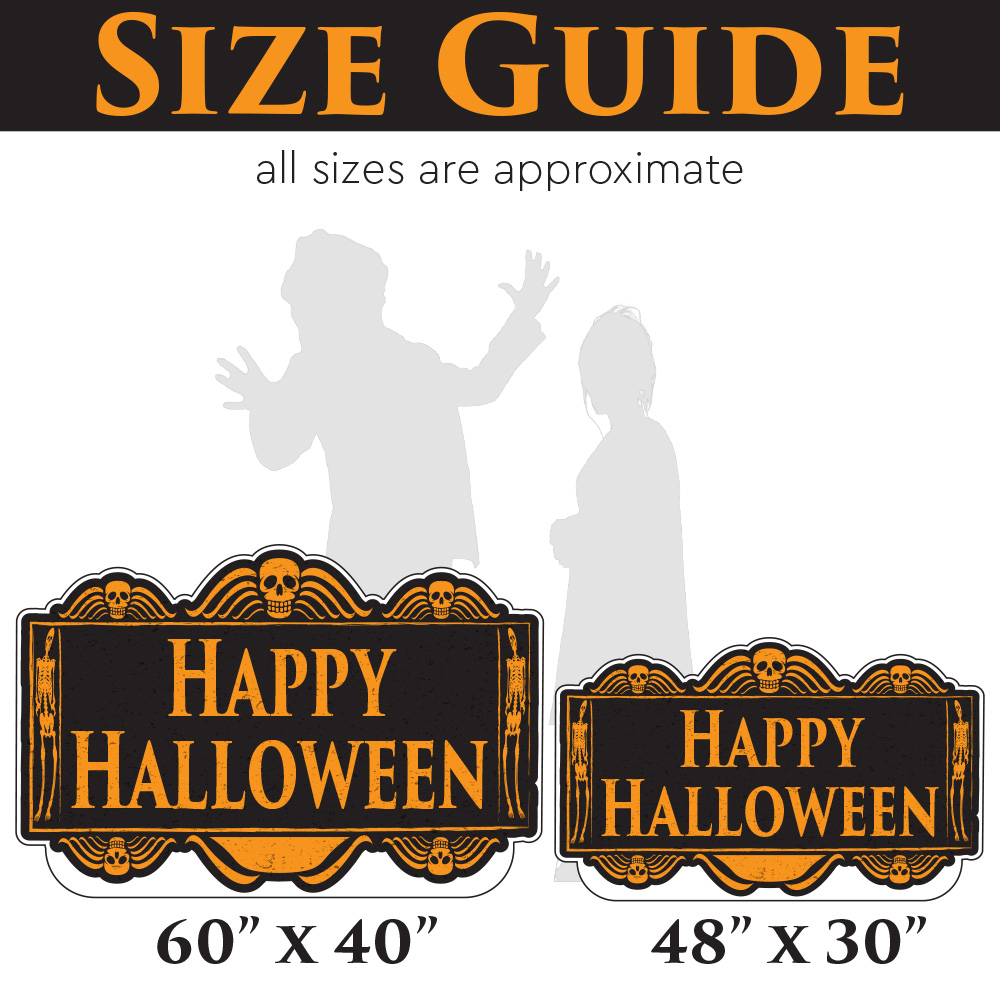 Betelgeuese Gravestone Halloween Lawn Sign 2