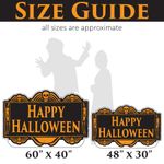 Betelgeuese Gravestone Halloween Lawn Sign 2