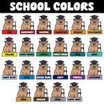 Capybara "Capy Graduation" Lawn Sign 4