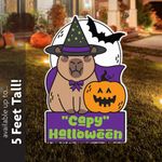 Capy Halloween Lawn Sign 1