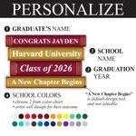 Graduation Textbooks Lawn Sign 2