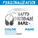 Headphones & Music Birthday Lawn Sign 2