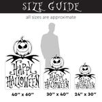 Pumpkin King Halloween Lawn Sign 2