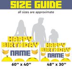 Yellow Underling Banana Birthday Lawn Sign 3