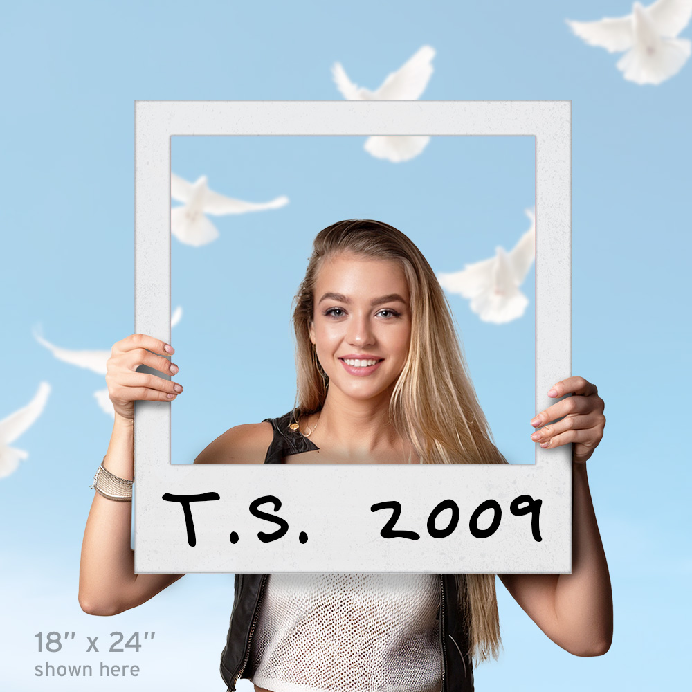 Polaroid Style Selfie Frame 1