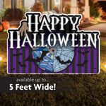 Goth Wednesday Halloween Lawn Sign 1