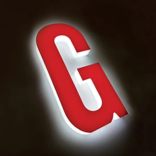 Embedded Led Letters