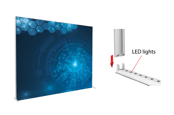 Backdrop Light Up Single Sided
