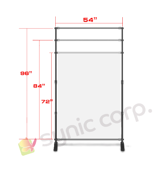 Clear Backdrop Size