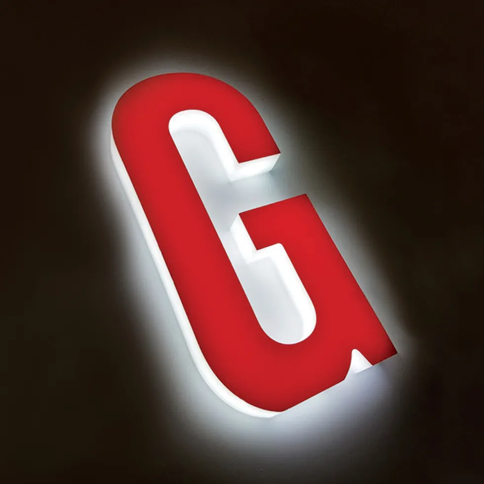 Embedded Led Letters 1