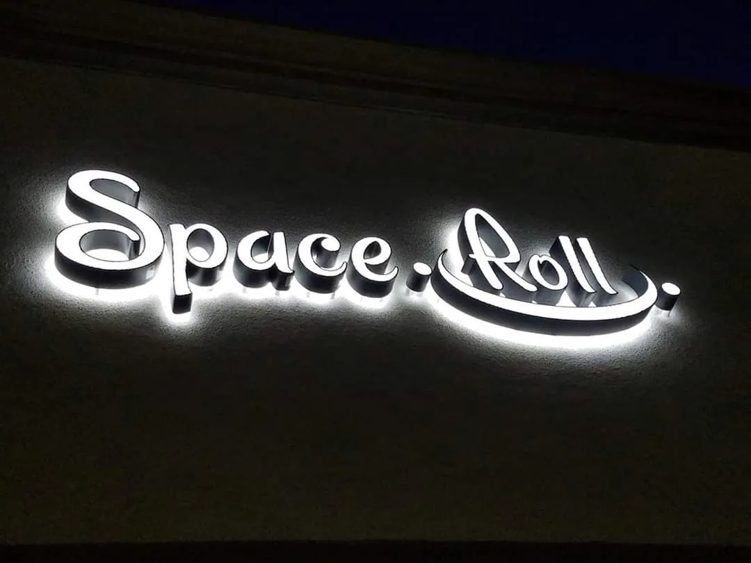 Front and Back-lit Letters 1