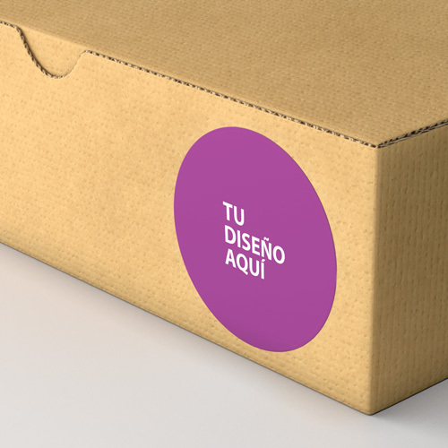 100 etiquetas adhesivas de 4 cm