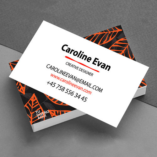 Tarjeta Clásica Premium, entrega flash Tarjeta Clásica Premium, entrega flash personalizable – Aloprint