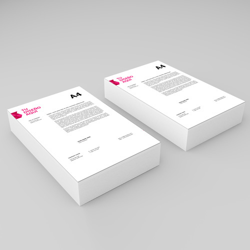 Hojas Corporativas Hojas Corporativas personalizable – Aloprint