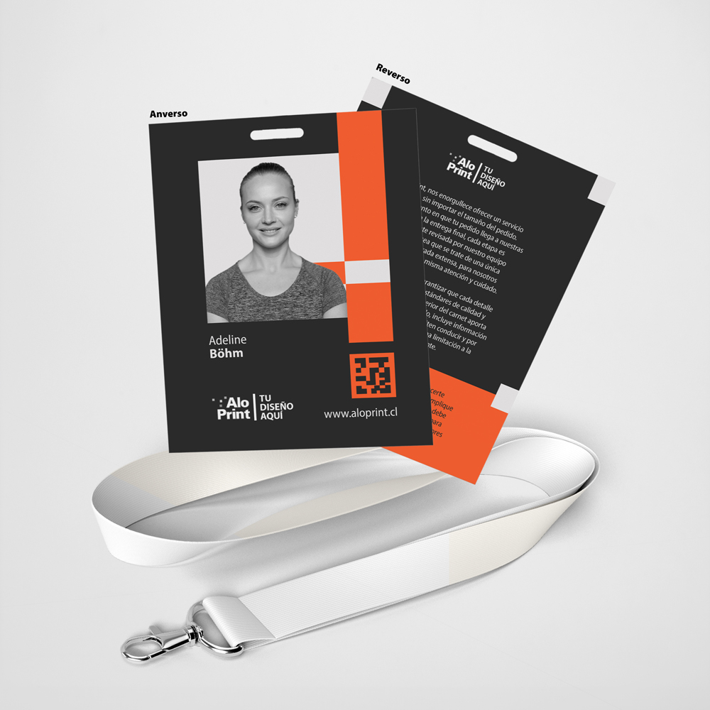 Credenciales semirrígidas en Cartulina Custom Stickers personalizable – Aloprint